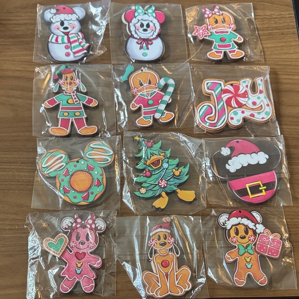🎄🎄Disney Christmas Cookie Ornaments🎄🎄